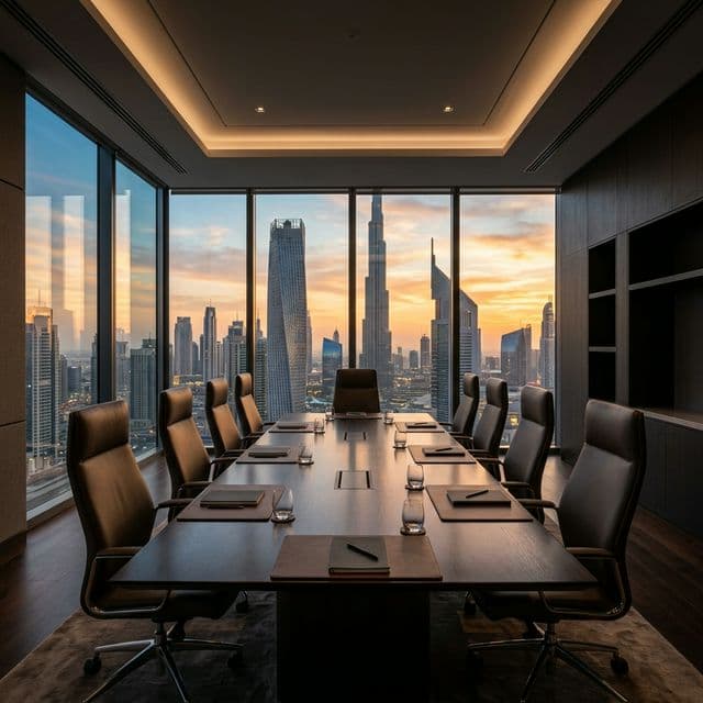 Premium Strategic Consulting Boardroom